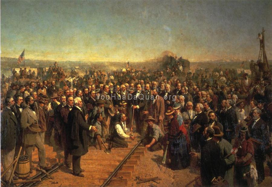 The Driving of the Last Spike - 托马斯·希尔